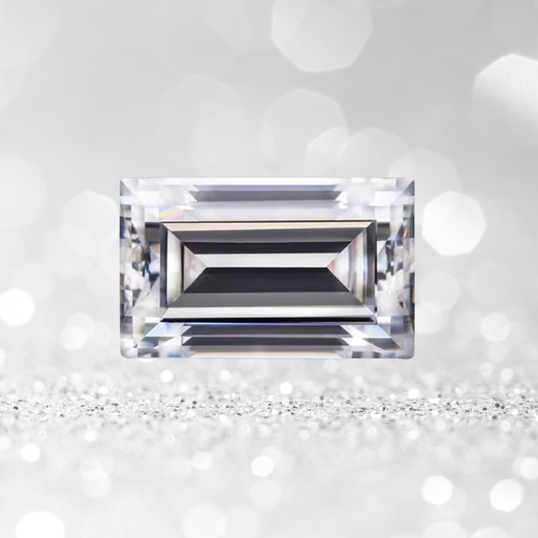 Moissanite バゲットカット