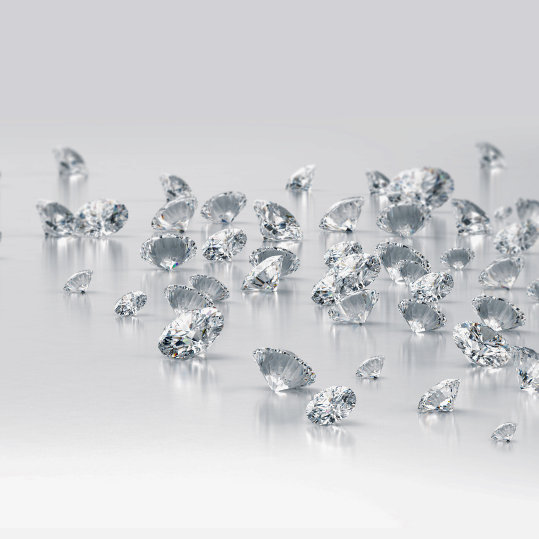 Moissanite ブリリアントカット (メレサイズ)