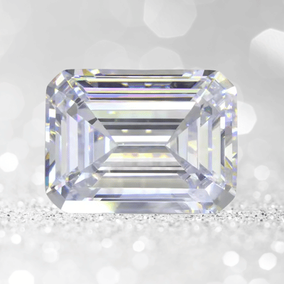 Moissanite エメラルドカット