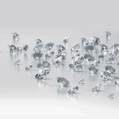 Moissanite ブリリアントカット (メレサイズ)