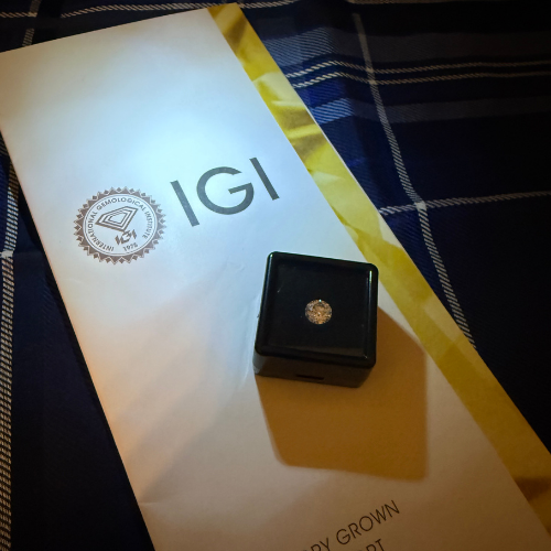 【1点のみ】Diamond ブリリアントカット(1.04CT, D, VVS2, IDEAL)